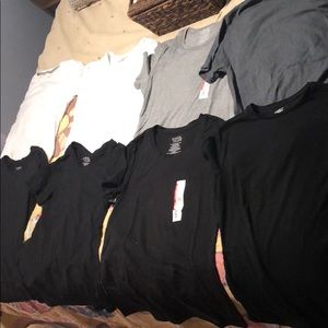 8 Neutral Colored New T-shirt’s